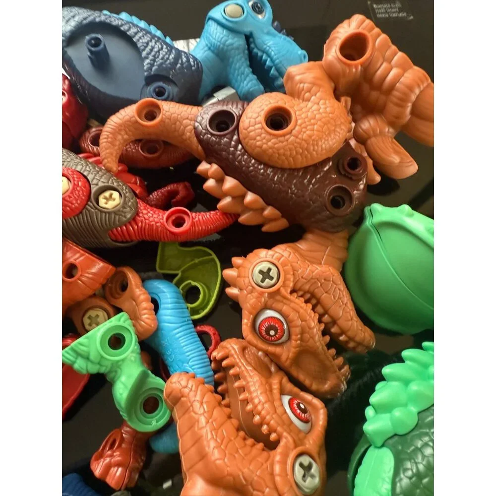 Dinosaur Toy DIY Dinosaur Building Bundle Easy To Use Tool Laradola Kids 3+